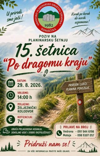 15. šetnica “Po dragomu kraju”